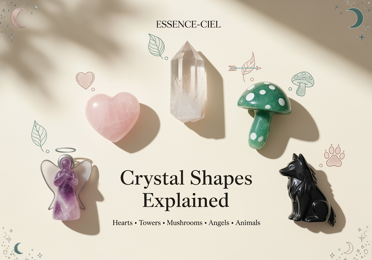 Crystal Shapes Explained: Hearts, Towers, Mushrooms, Angels, Animals