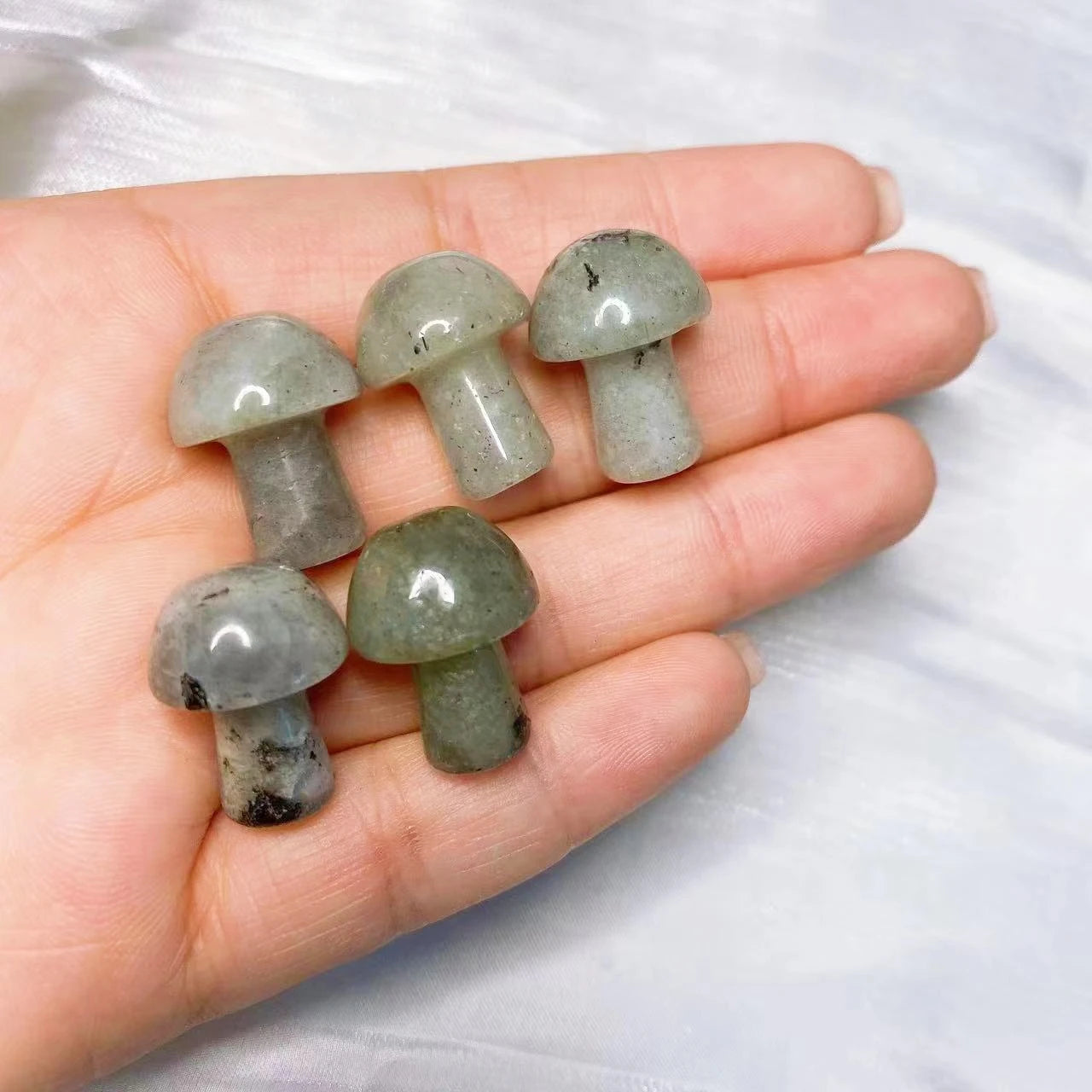 1x Mini Mushroom Crystal 9x20 mm – Multi-Stone Collection