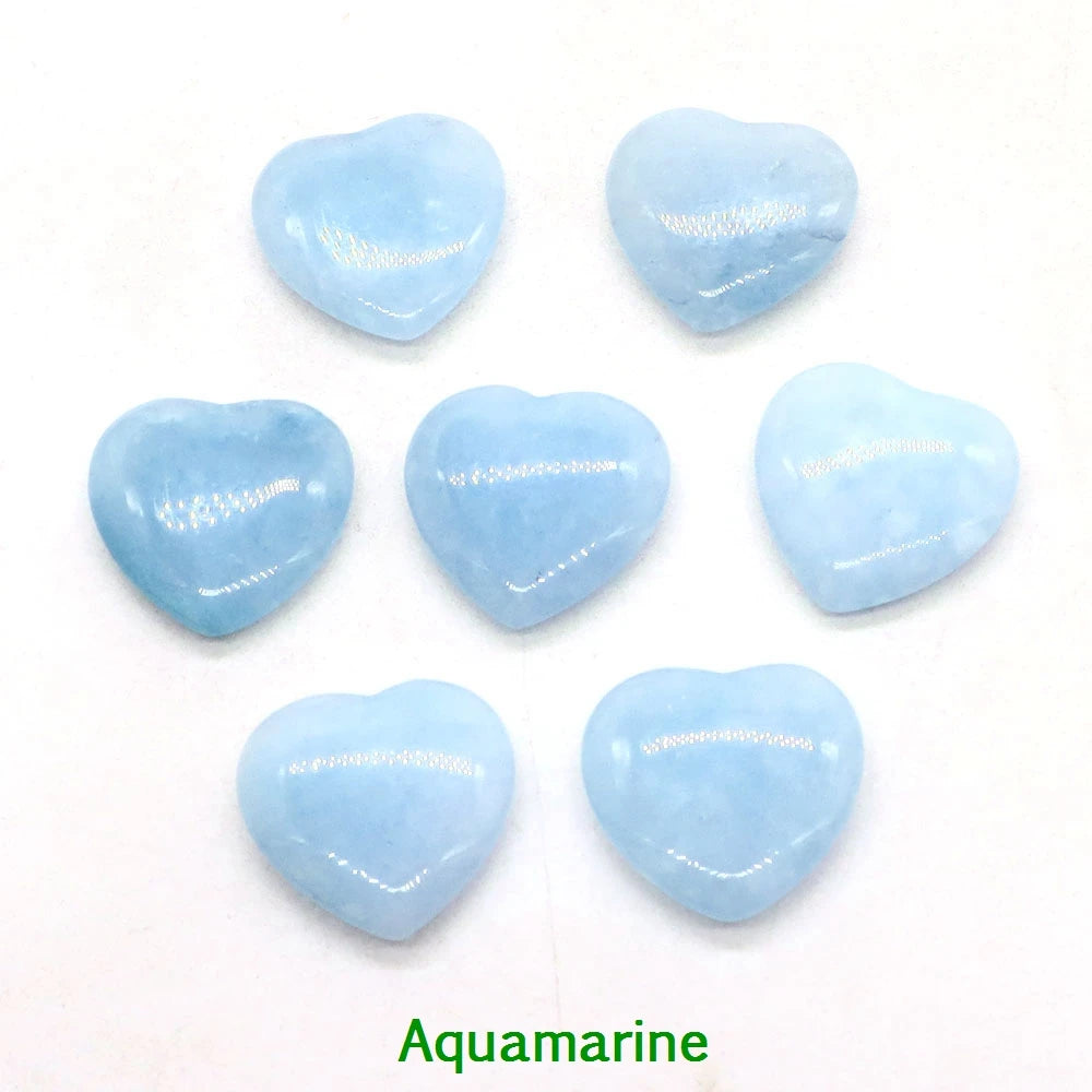 1x 20 mm Heart Crystal – Multi-Stone Collection