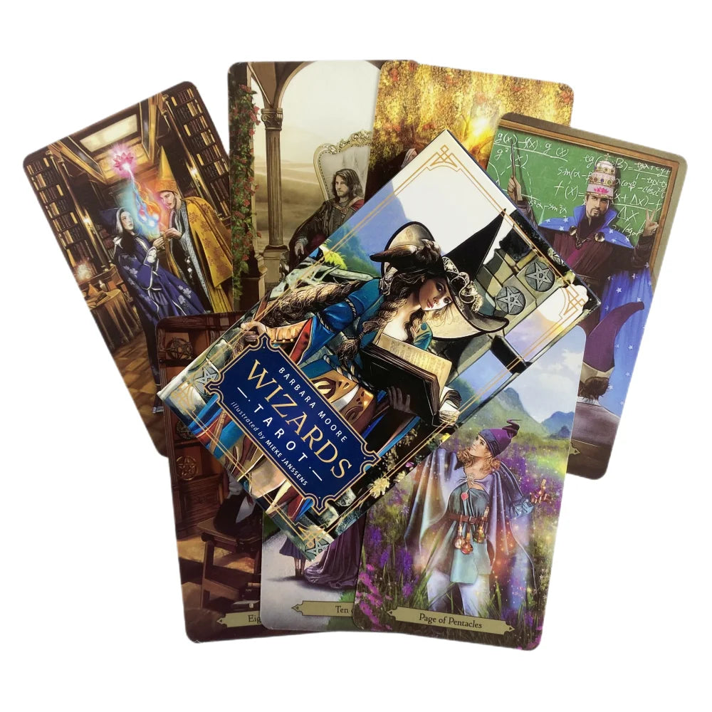 Wizards Tarot Cards – 78 Card Oracle Deck