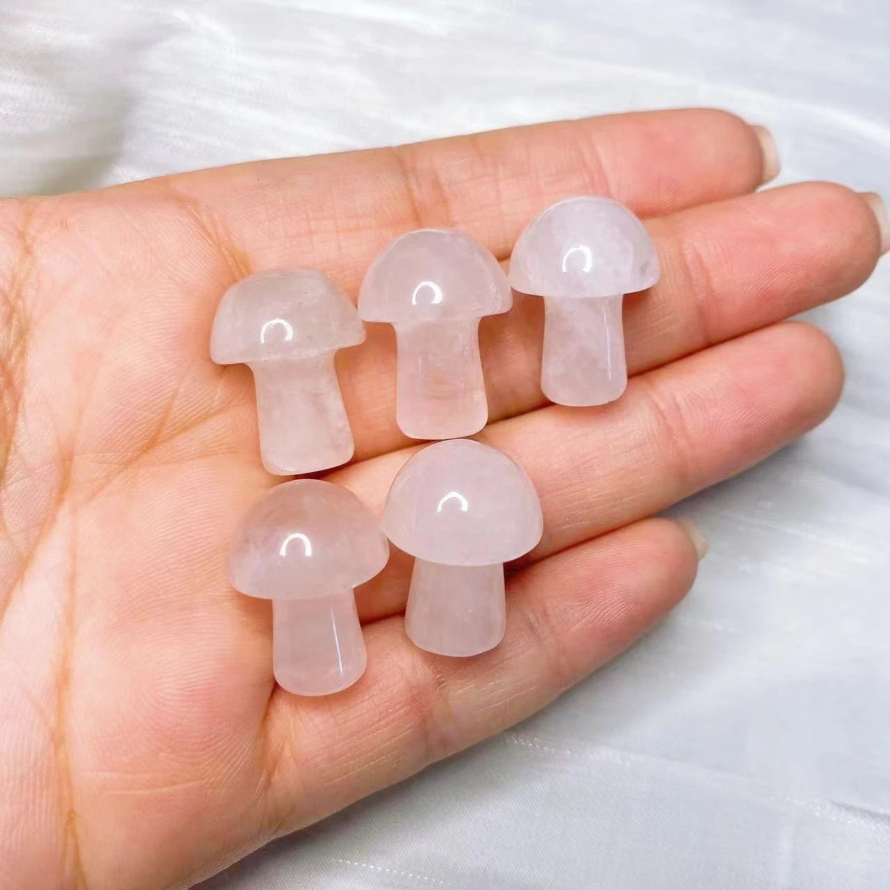 1x Mini Mushroom Crystal 9x20 mm – Multi-Stone Collection
