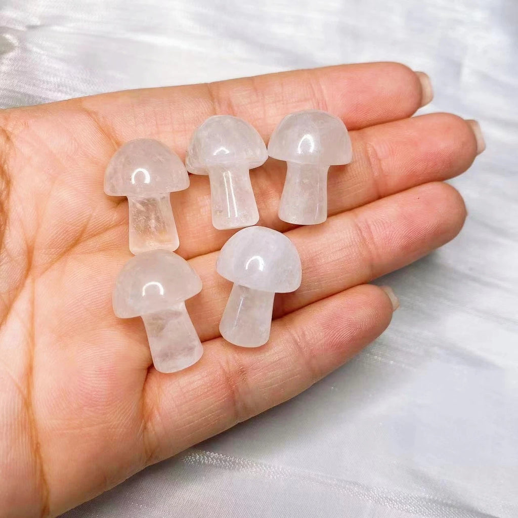 1x Mini Mushroom Crystal 9x20 mm – Multi-Stone Collection
