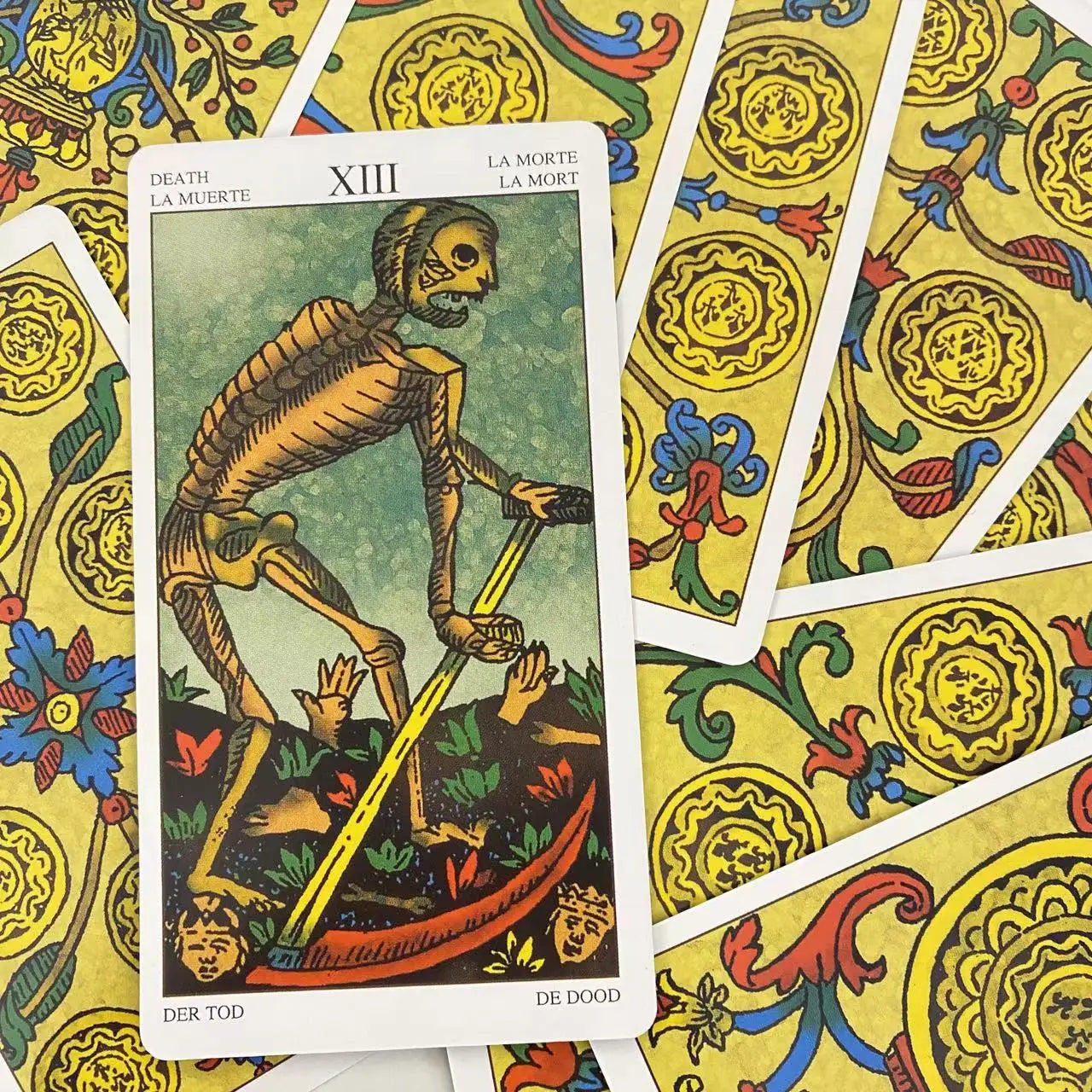 Universal Tarot of Marseille – 78 Card Deck (10.3 × 6 cm)