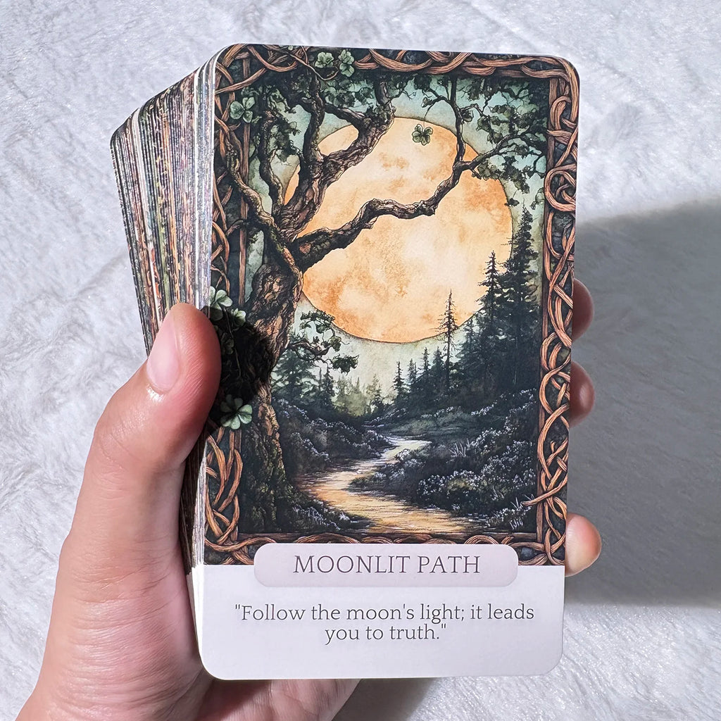 Celtic Magic Oracle Cards Set – 50 Cards (12 × 7 cm)