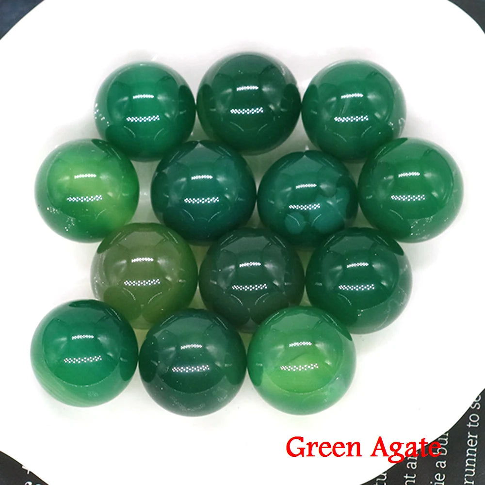 1x 16 mm Mini Crystal Sphere – Natural Stone Specimen Globe (Multi-Stone Collection)