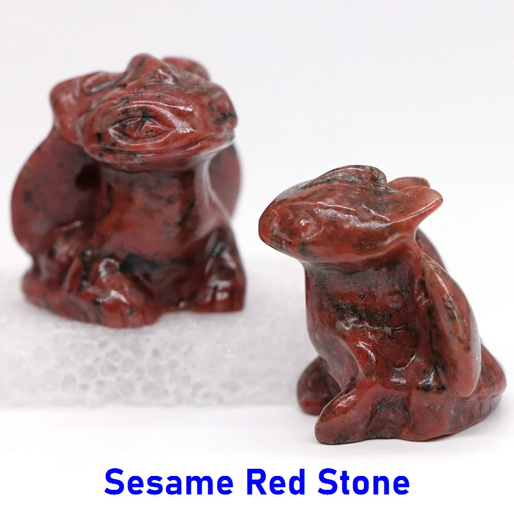 20x Hand-Carved Crystal Dragon – 30 mm “Toothless” Mini Figurine (Multi-Stone Collection)