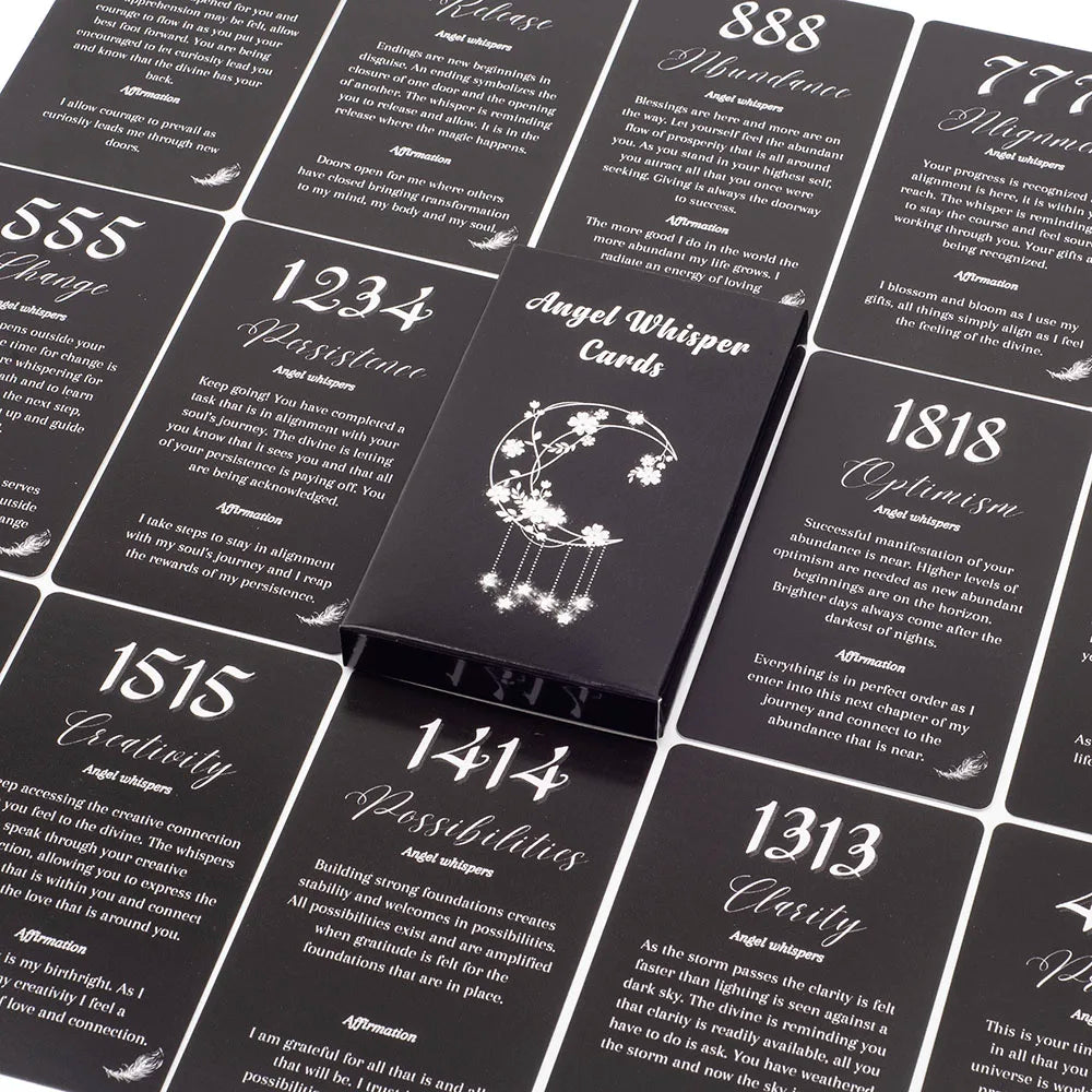 26pcs Angel Whisper Cards – English Version