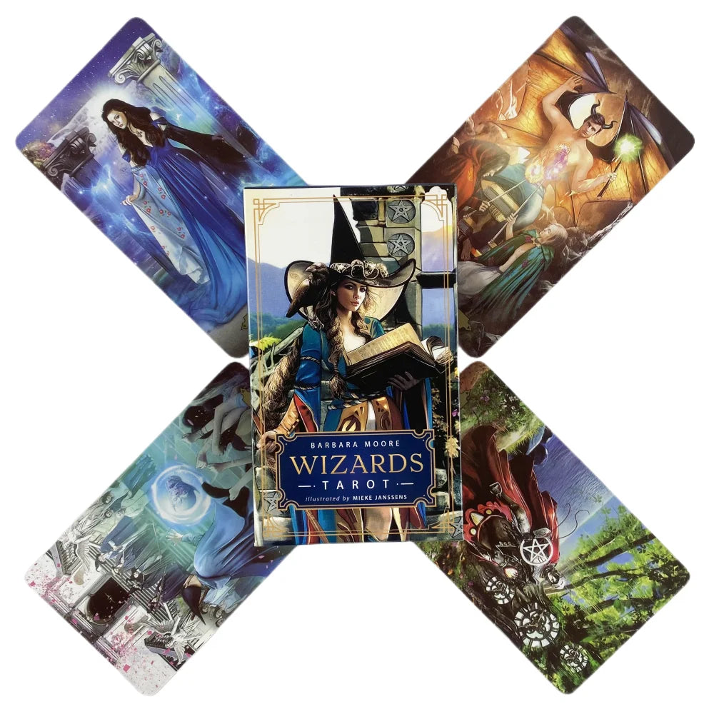 Wizards Tarot Cards – 78 Card Oracle Deck