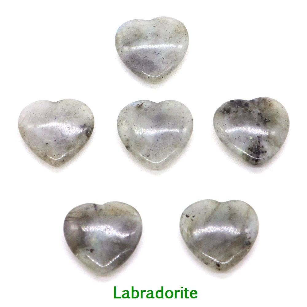 1x 20 mm Heart Crystal – Multi-Stone Collection