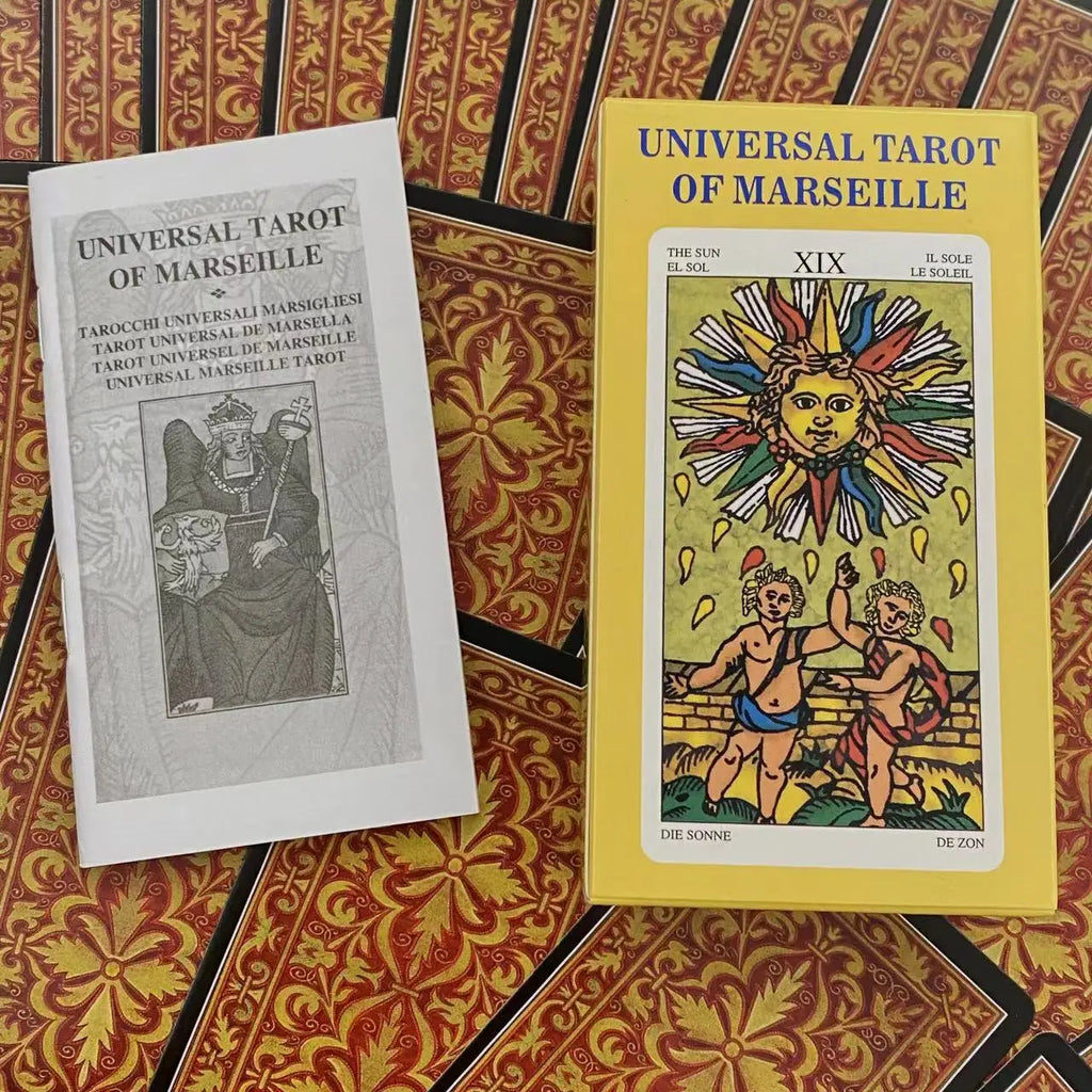 Universal Tarot of Marseille – 78 Card Deck (10.3 × 6 cm)