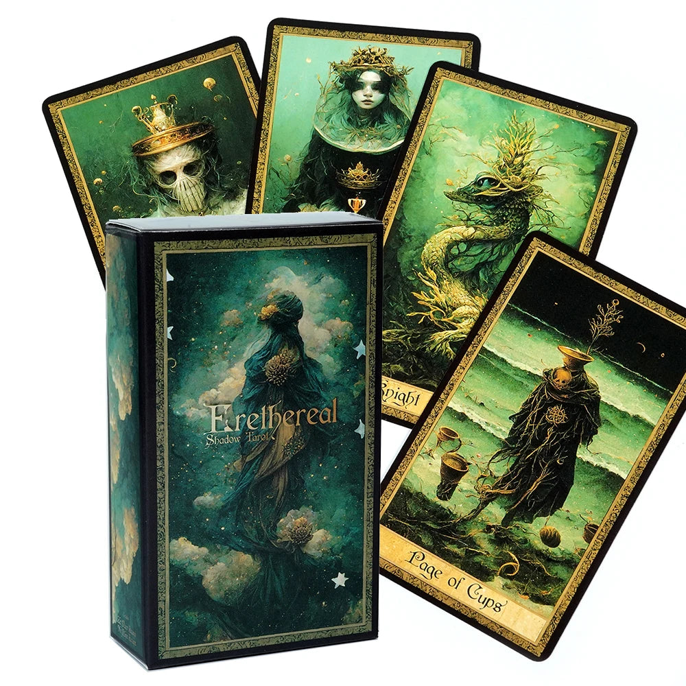 Shadow Work Tarot Card Deck – 78 Victorian Gothic Cards