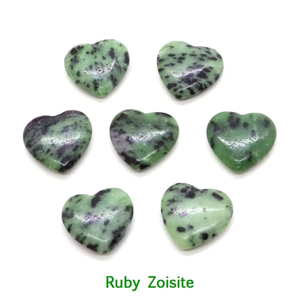 1x 20 mm Heart Crystal – Multi-Stone Collection