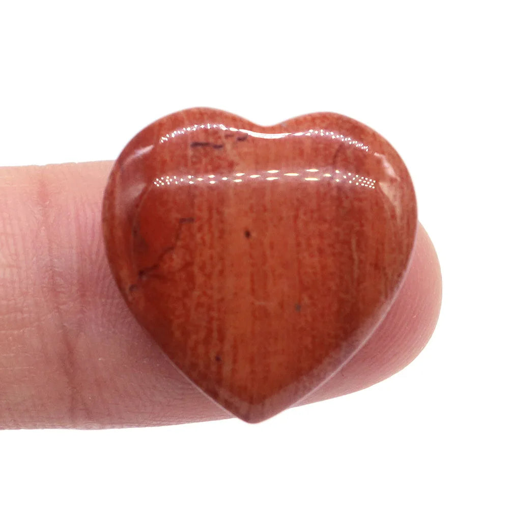20x 20 mm Heart Crystal – Multi-Stone Collection