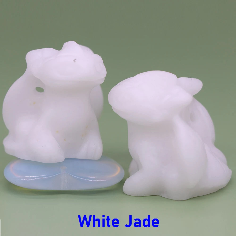 3x Hand-Carved Crystal Dragon – 30 mm “Toothless” Mini Figurine (Multi-Stone Collection)