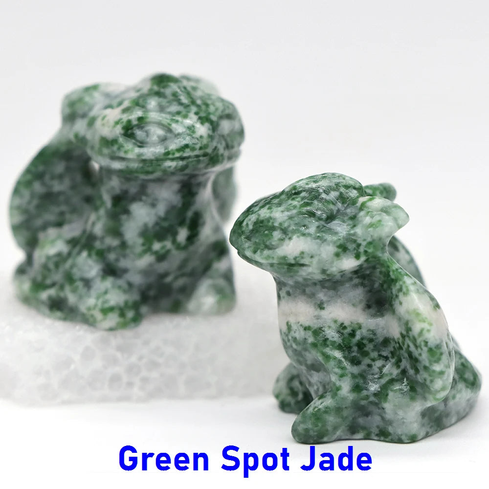 20x Hand-Carved Crystal Dragon – 30 mm “Toothless” Mini Figurine (Multi-Stone Collection)