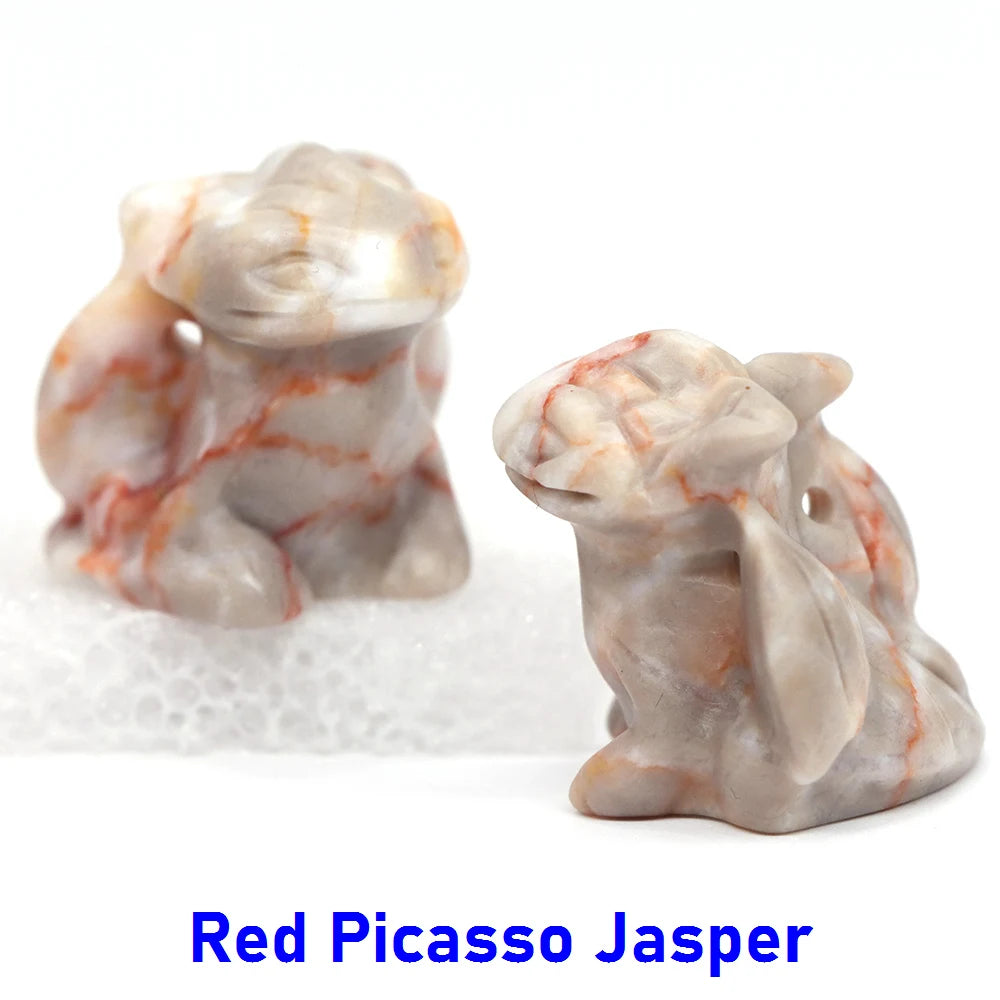 20x Hand-Carved Crystal Dragon – 30 mm “Toothless” Mini Figurine (Multi-Stone Collection)