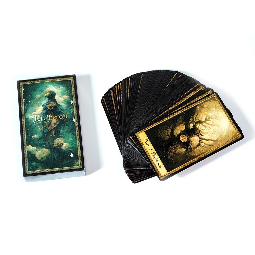 Shadow Work Tarot Card Deck – 78 Victorian Gothic Cards