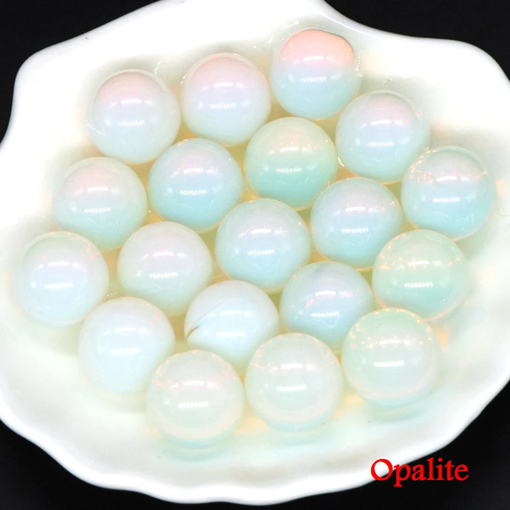 20x 16 mm Mini Crystal Sphere – Natural Stone Specimen Globe (Multi-Stone Collection)