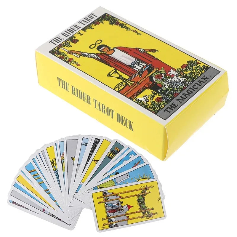 Pink Rider Waite Tarot Cards Deck Set