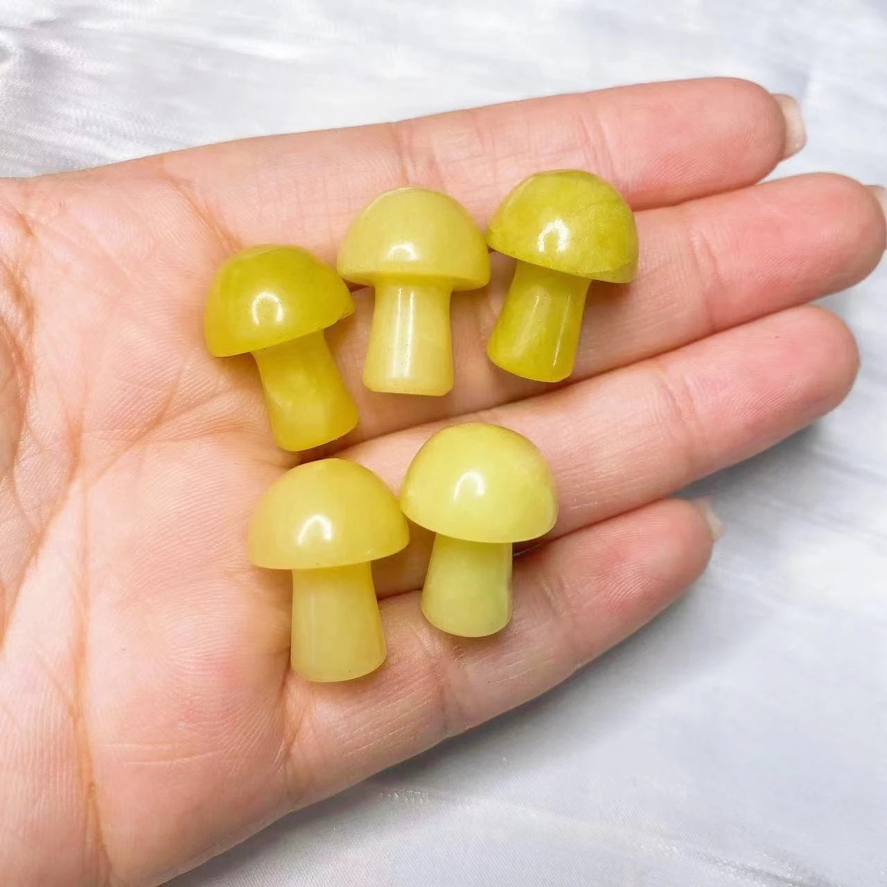 1x Mini Mushroom Crystal 9x20 mm – Multi-Stone Collection