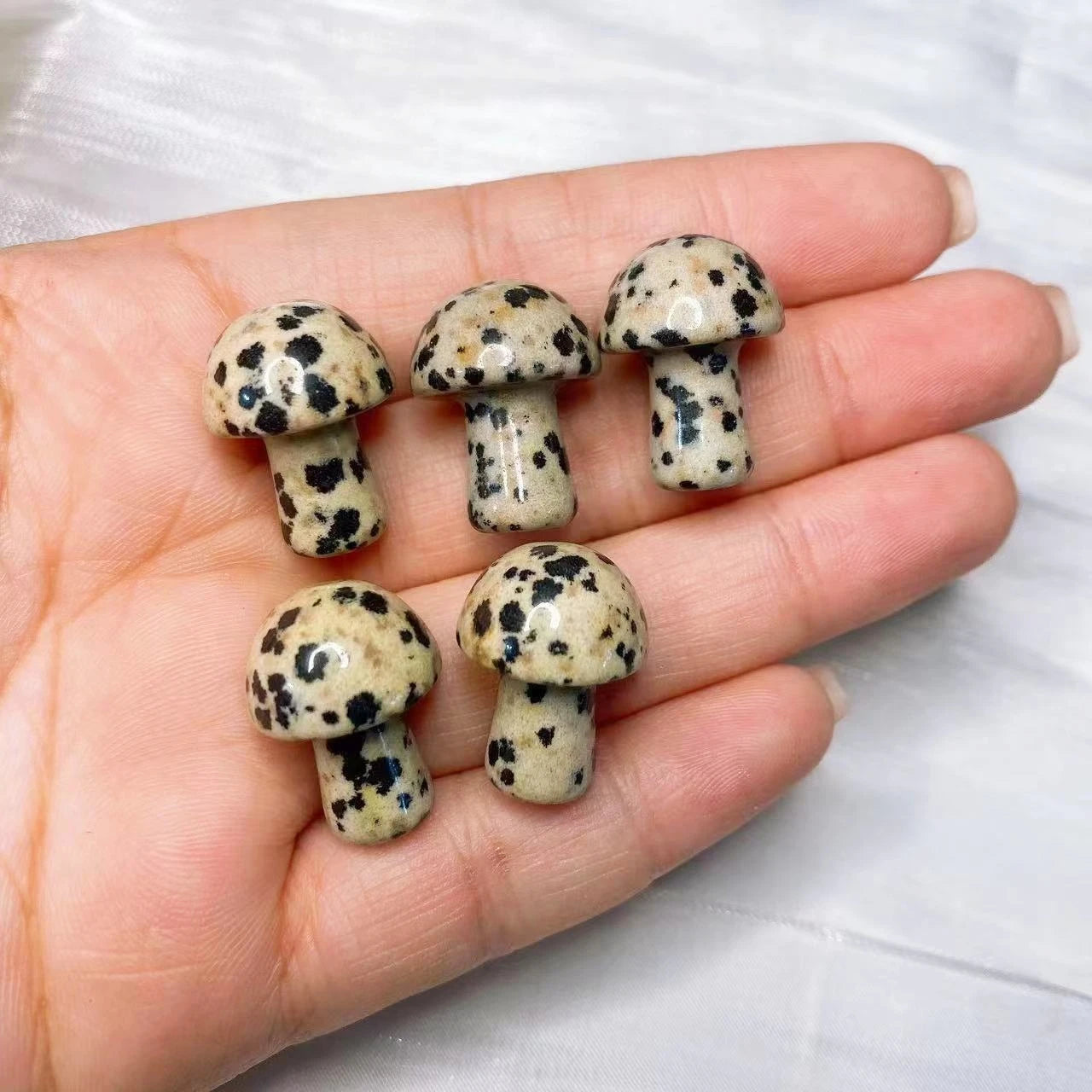1x Mini Mushroom Crystal 9x20 mm – Multi-Stone Collection