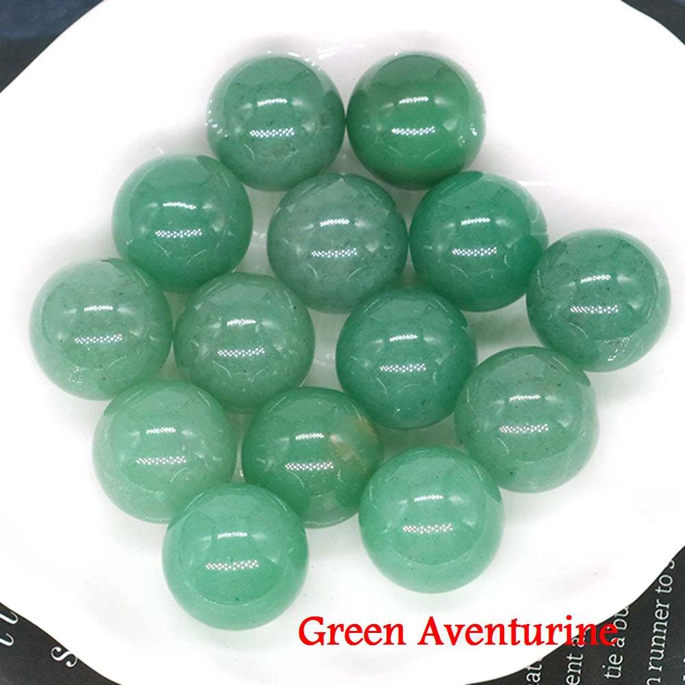 1x 16 mm Mini Crystal Sphere – Natural Stone Specimen Globe (Multi-Stone Collection)