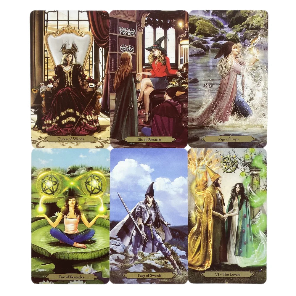 Wizards Tarot Cards – 78 Card Oracle Deck