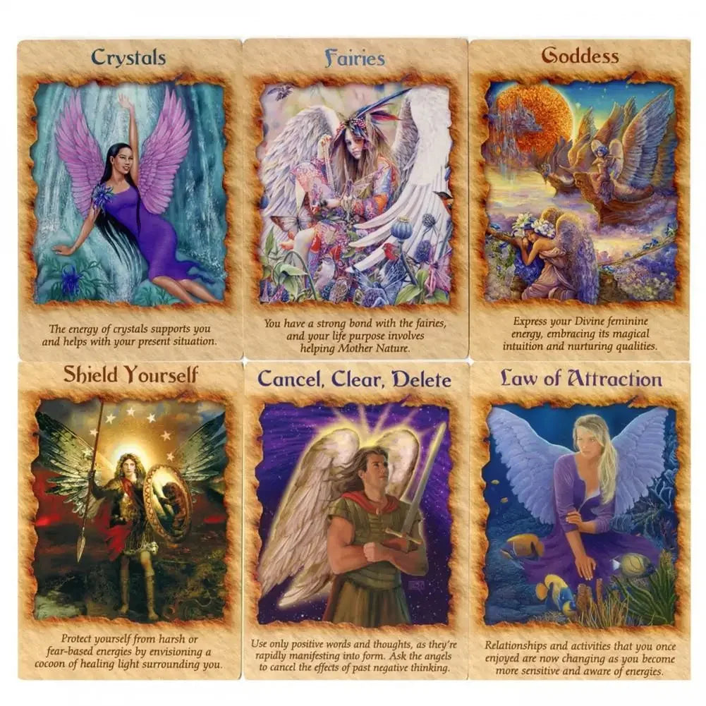 Angel Therapy Oracle Cards – Deck & PDF Guidebook