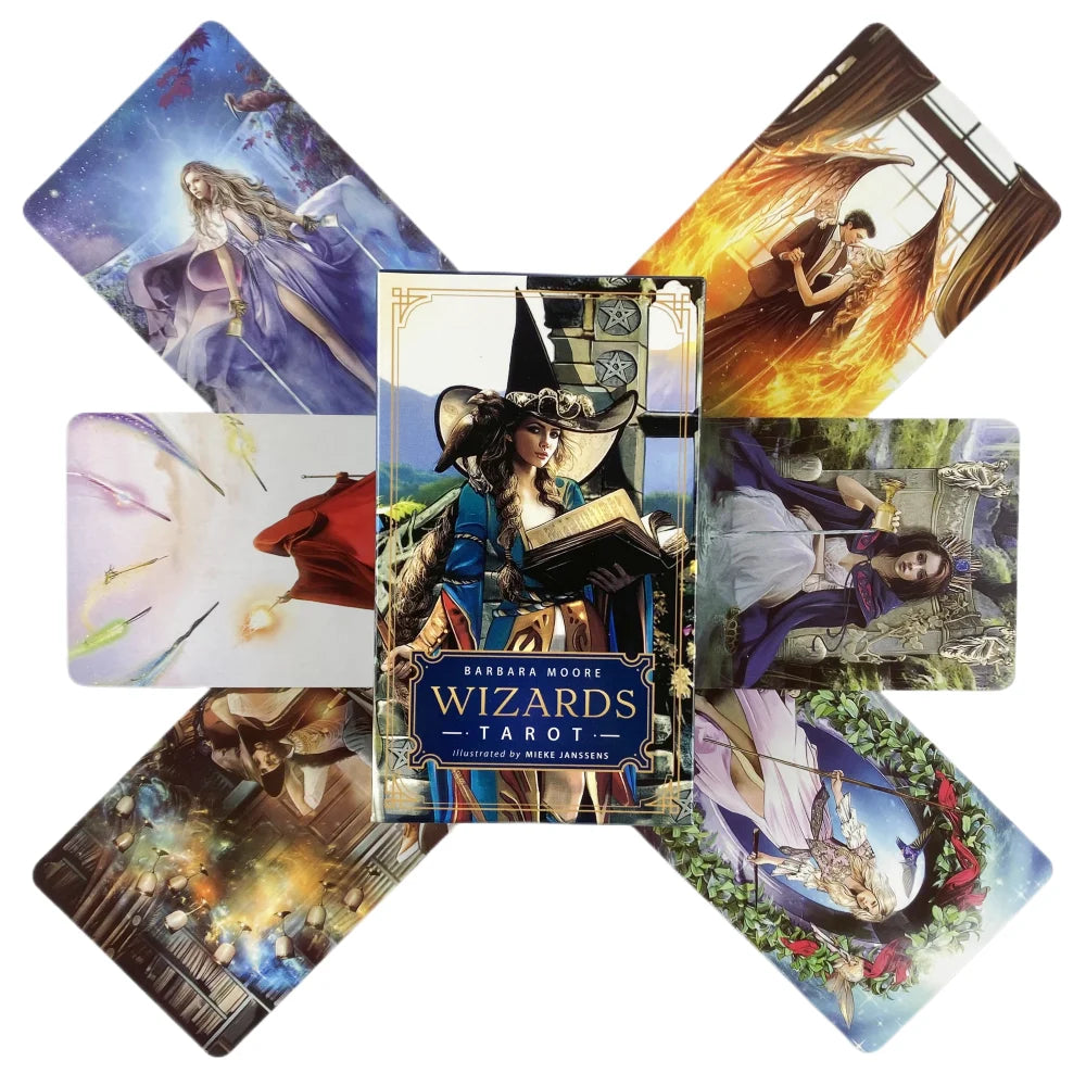 Wizards Tarot Cards – 78 Card Oracle Deck