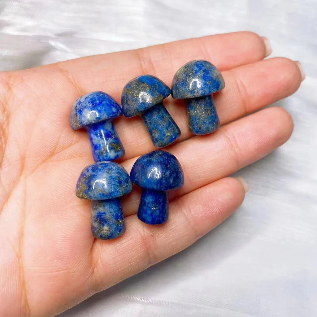 1x Mini Mushroom Crystal 9x20 mm – Multi-Stone Collection