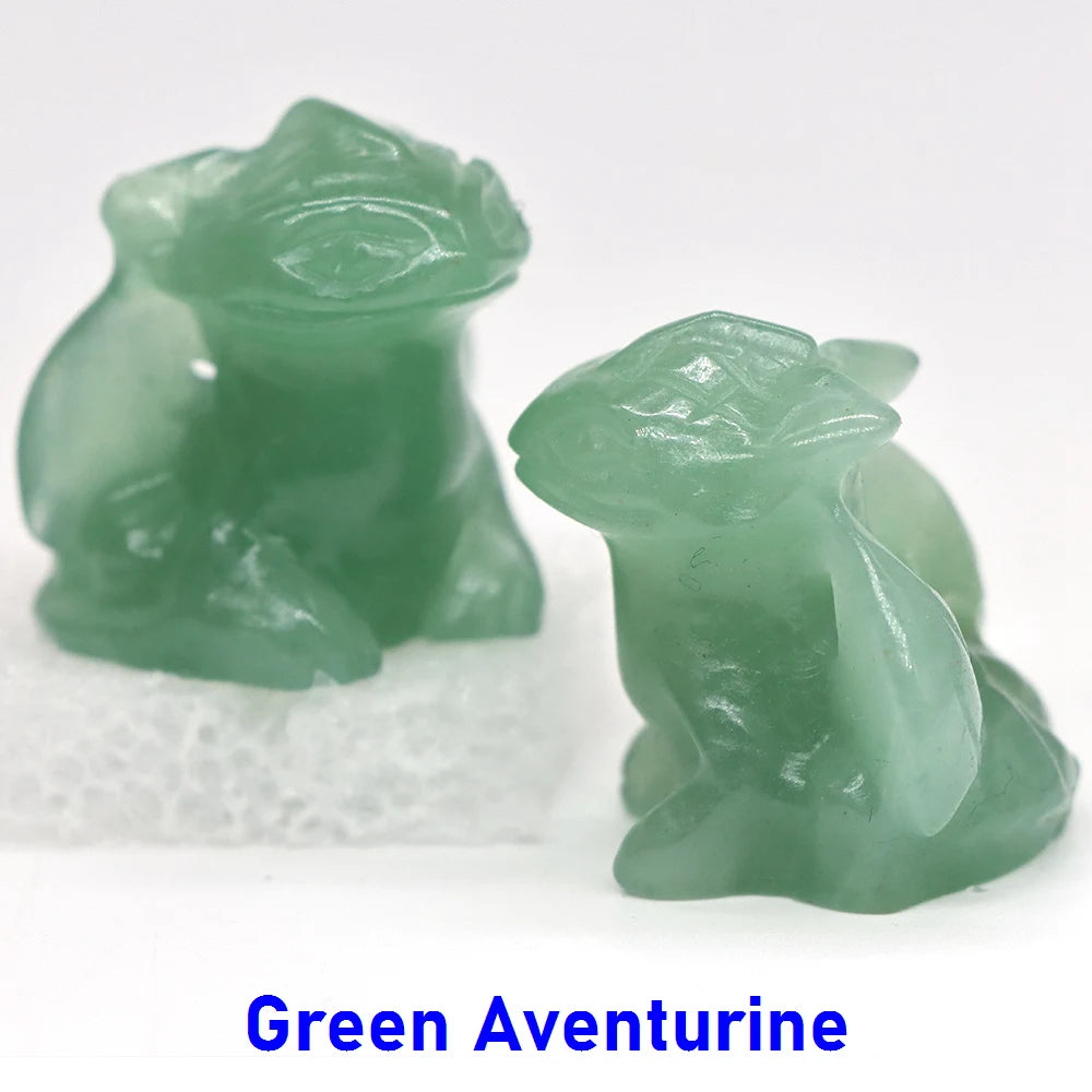 20x Hand-Carved Crystal Dragon – 30 mm “Toothless” Mini Figurine (Multi-Stone Collection)