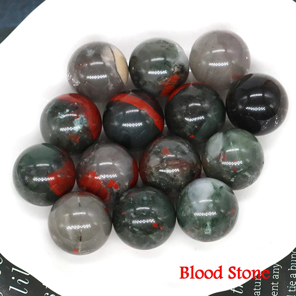 1x 16 mm Mini Crystal Sphere – Natural Stone Specimen Globe (Multi-Stone Collection)