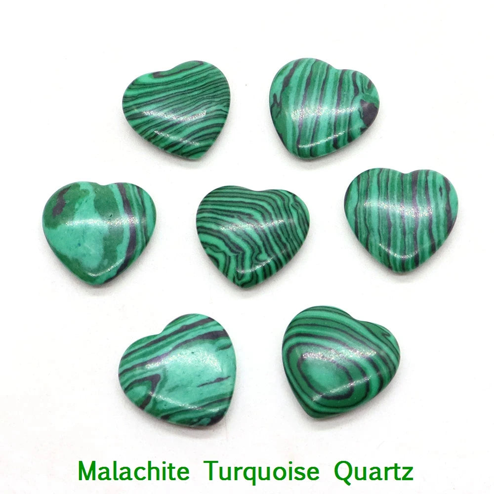 1x 20 mm Heart Crystal – Multi-Stone Collection