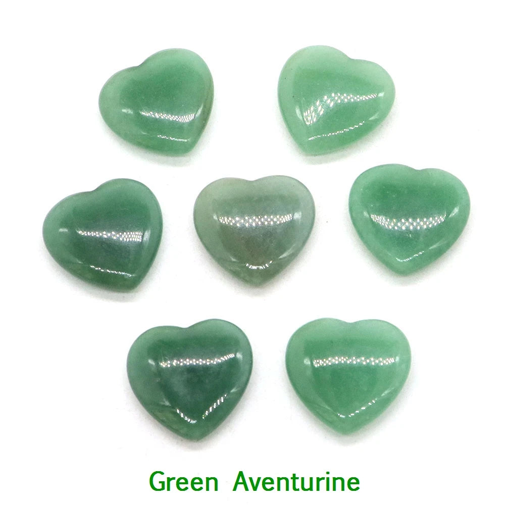 1x 20 mm Heart Crystal – Multi-Stone Collection