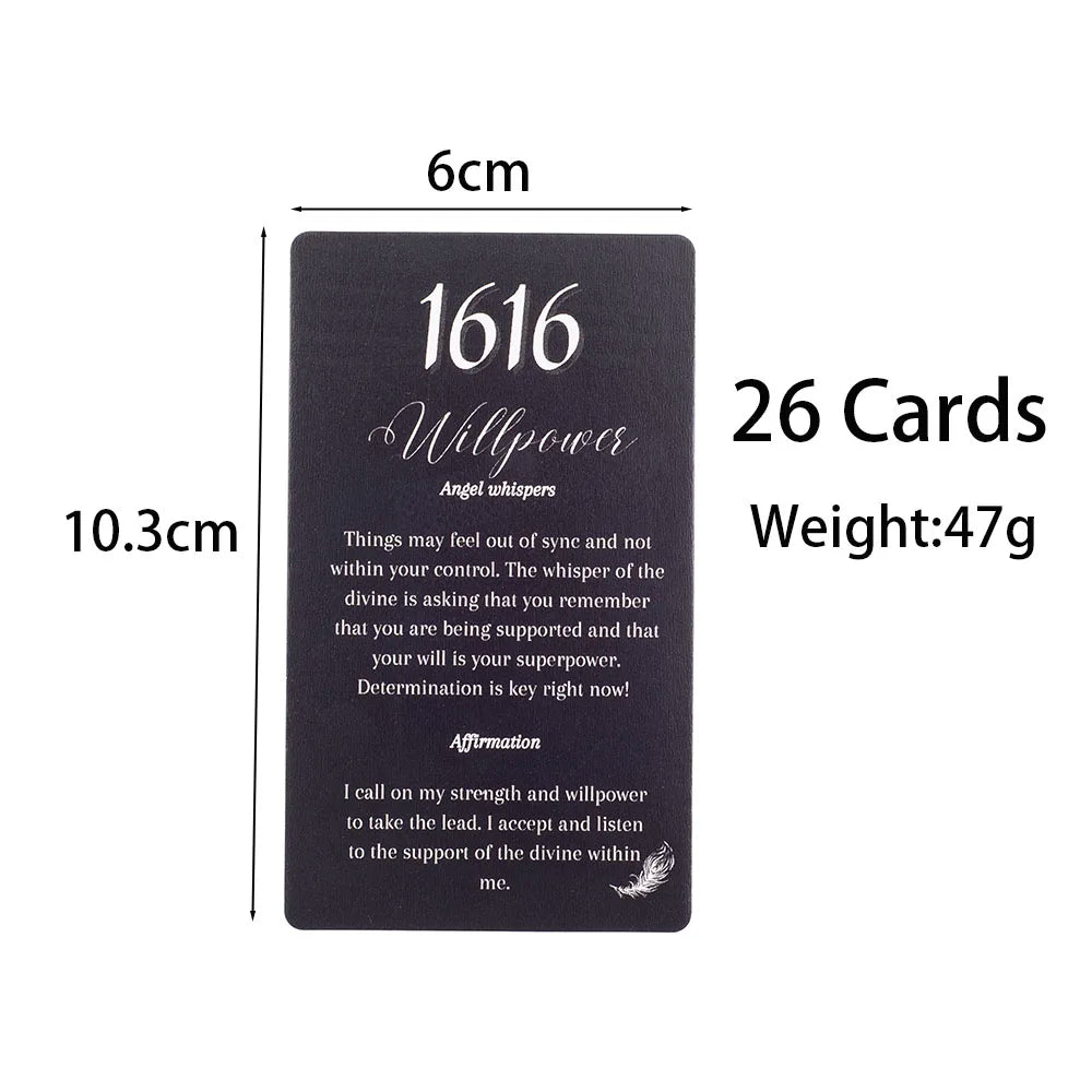 26pcs Angel Whisper Cards – English Version