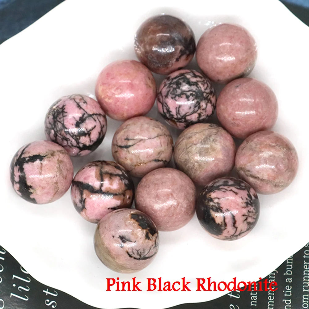 1x 16 mm Mini Crystal Sphere – Natural Stone Specimen Globe (Multi-Stone Collection)