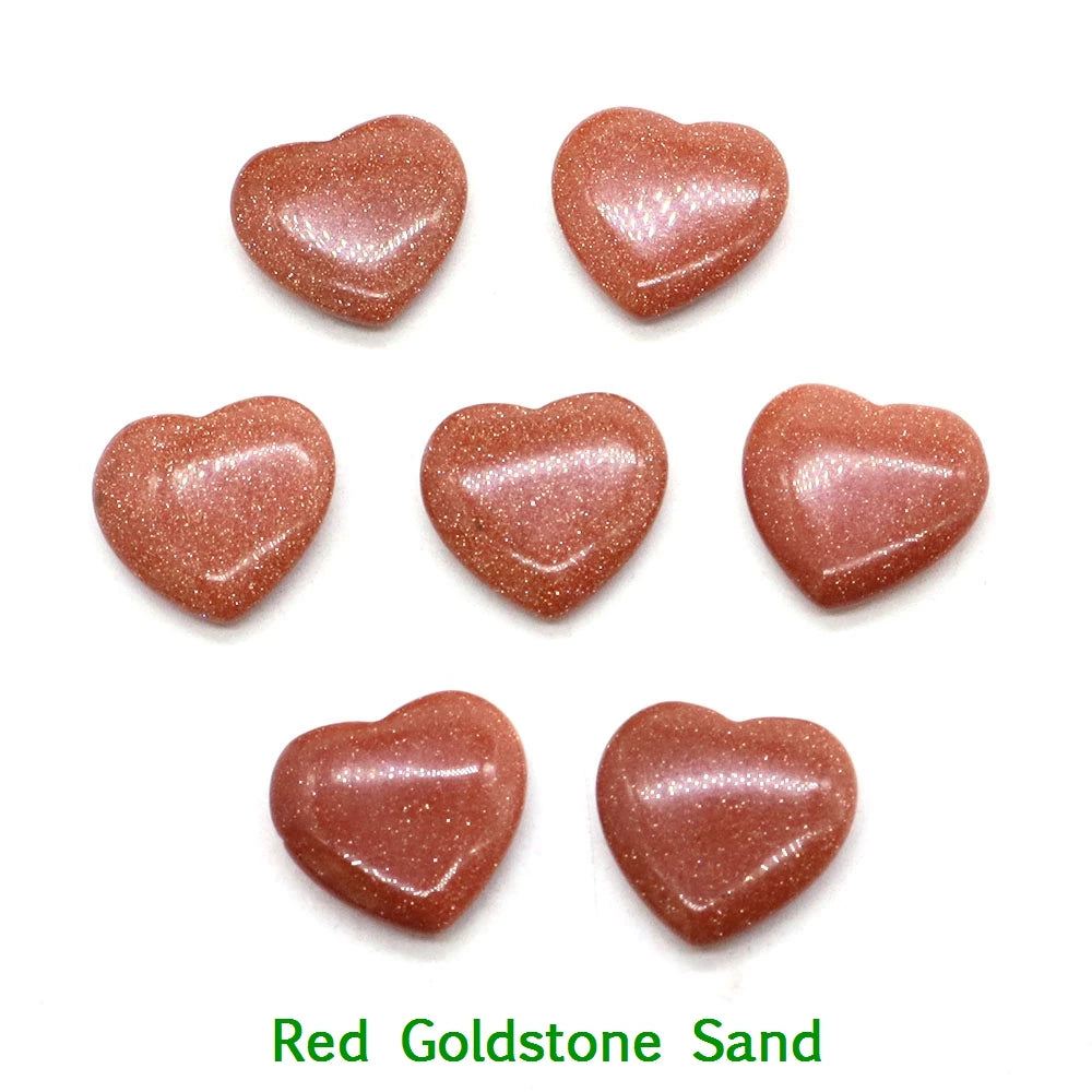 10x 20 mm Heart Crystal – Multi-Stone Collection