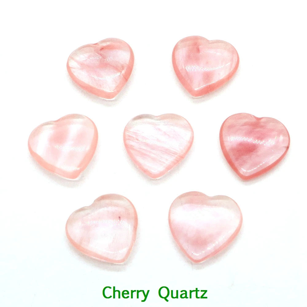 1x 20 mm Heart Crystal – Multi-Stone Collection